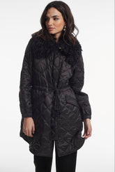PADDED FABRIC COMOR COAT